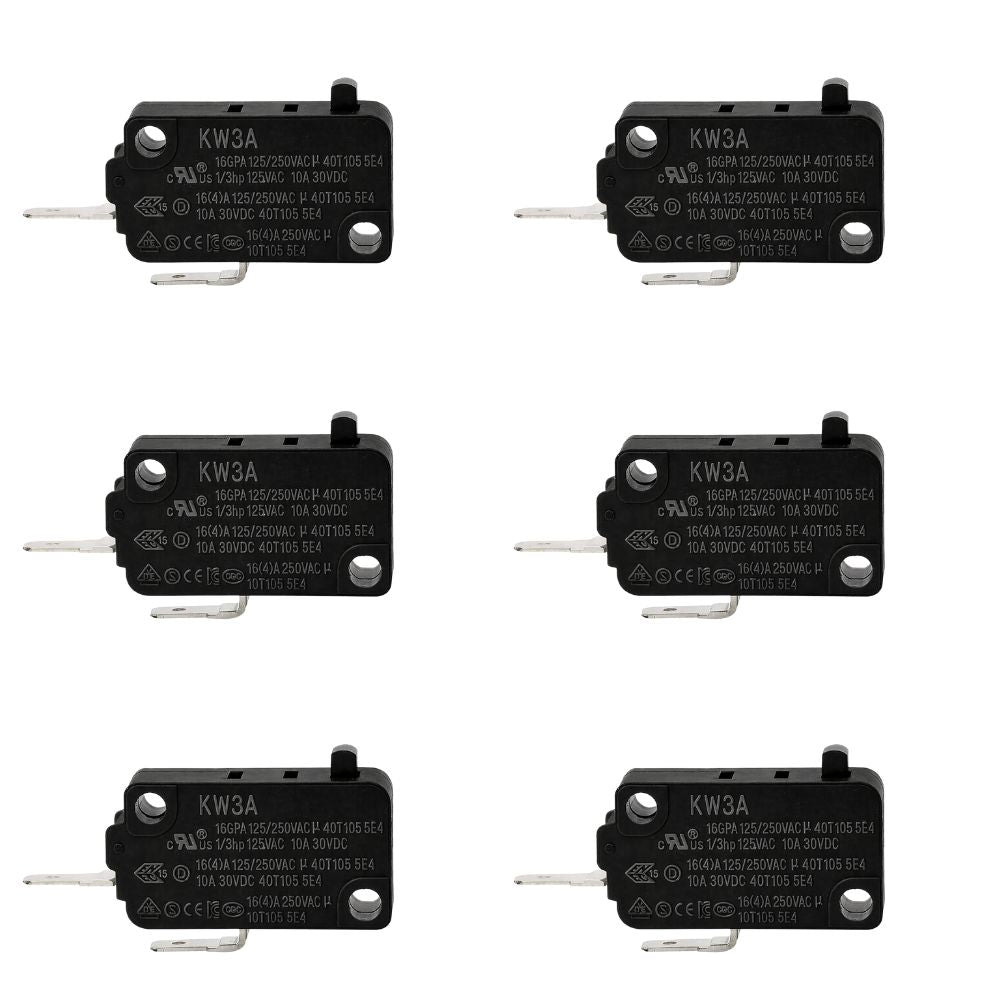 (6 Pack) EXP497 Micro Limit Switch (NO) Normally Open