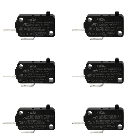 (6 Pack) EXP497 Micro Limit Switch (NO) Normally Open