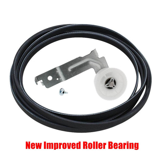 EXP645 Dryer Belt & Idler Pulley Set Replaces 6602-001655, DC93-00634A