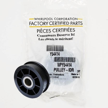 WPY54414 Dryer Genuine Idler Pulley Wheel AP6024203, PS11757553, Y54414