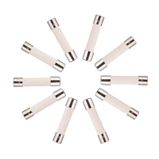 (10 PK) XP20A-SB Ceramic Line Fuse, Slow Blow, 20A - 6.35 x 32 mm XPARTCO